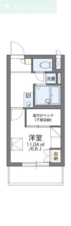 レオパレスMOANAの物件間取画像